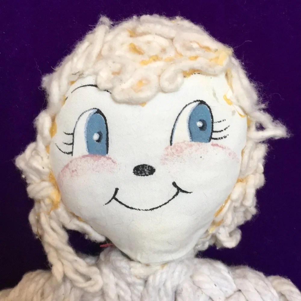 Unique Handmade Mop Head Doll
